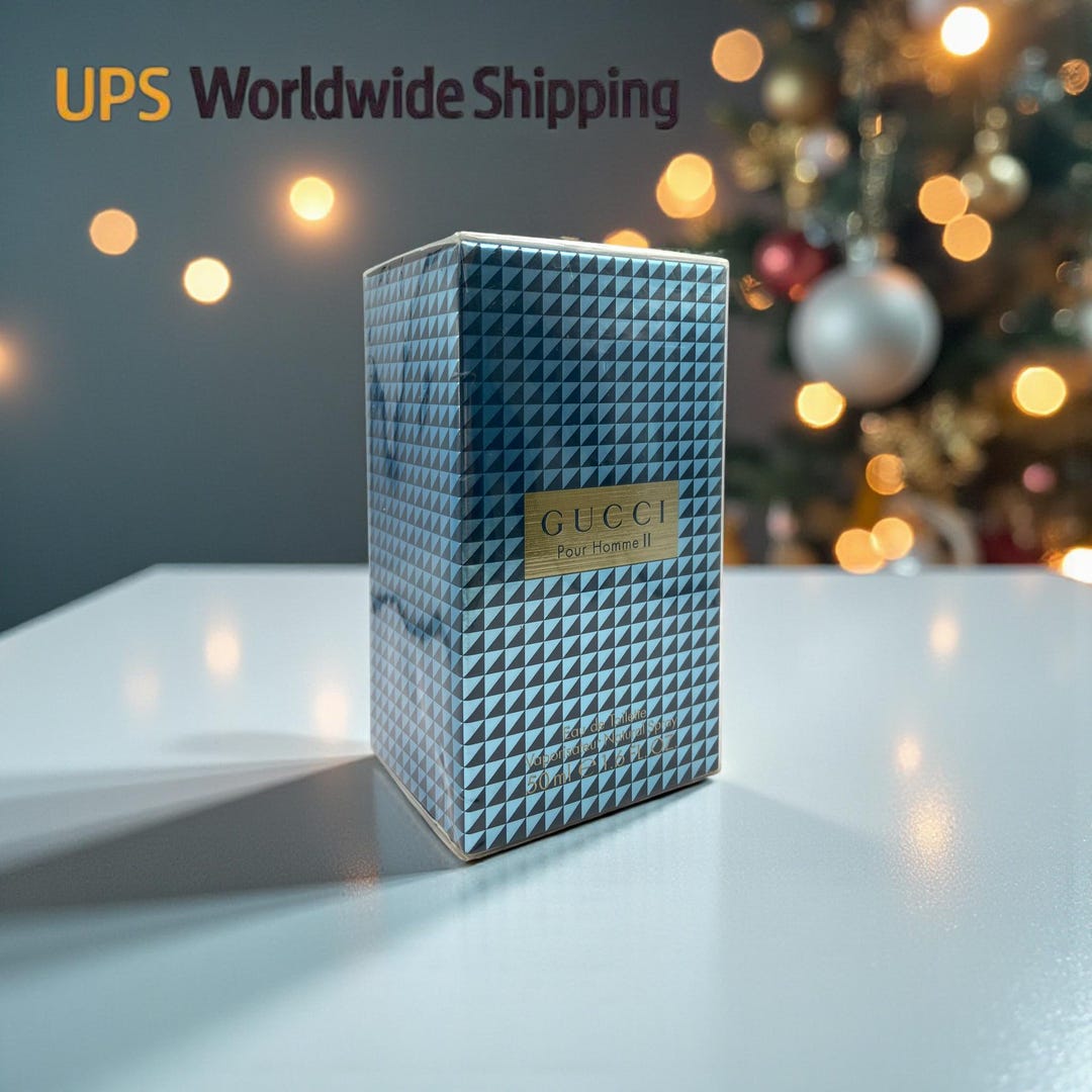 Gucci Pour Homme II Eau Toilette 50ml/1.6 Fl.oz. Sublime & Calming