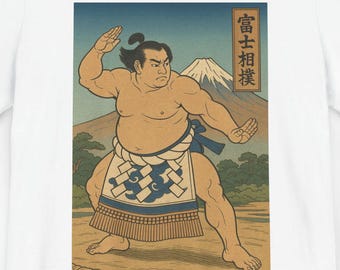 Vintage Sumo Wrestler Grafik-T-Shirt | Retro Sport Fan Tee