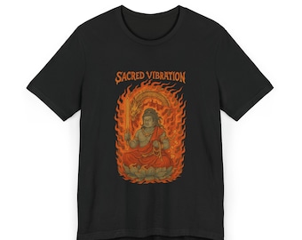 Fudo Myoo T-Shirt, japanische Schutzgottheit Kunst