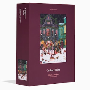 Christmas Carol - 1000 Piece Limited Edition Jigsaw Puzzle, Velvet Touch in Magnetic Box