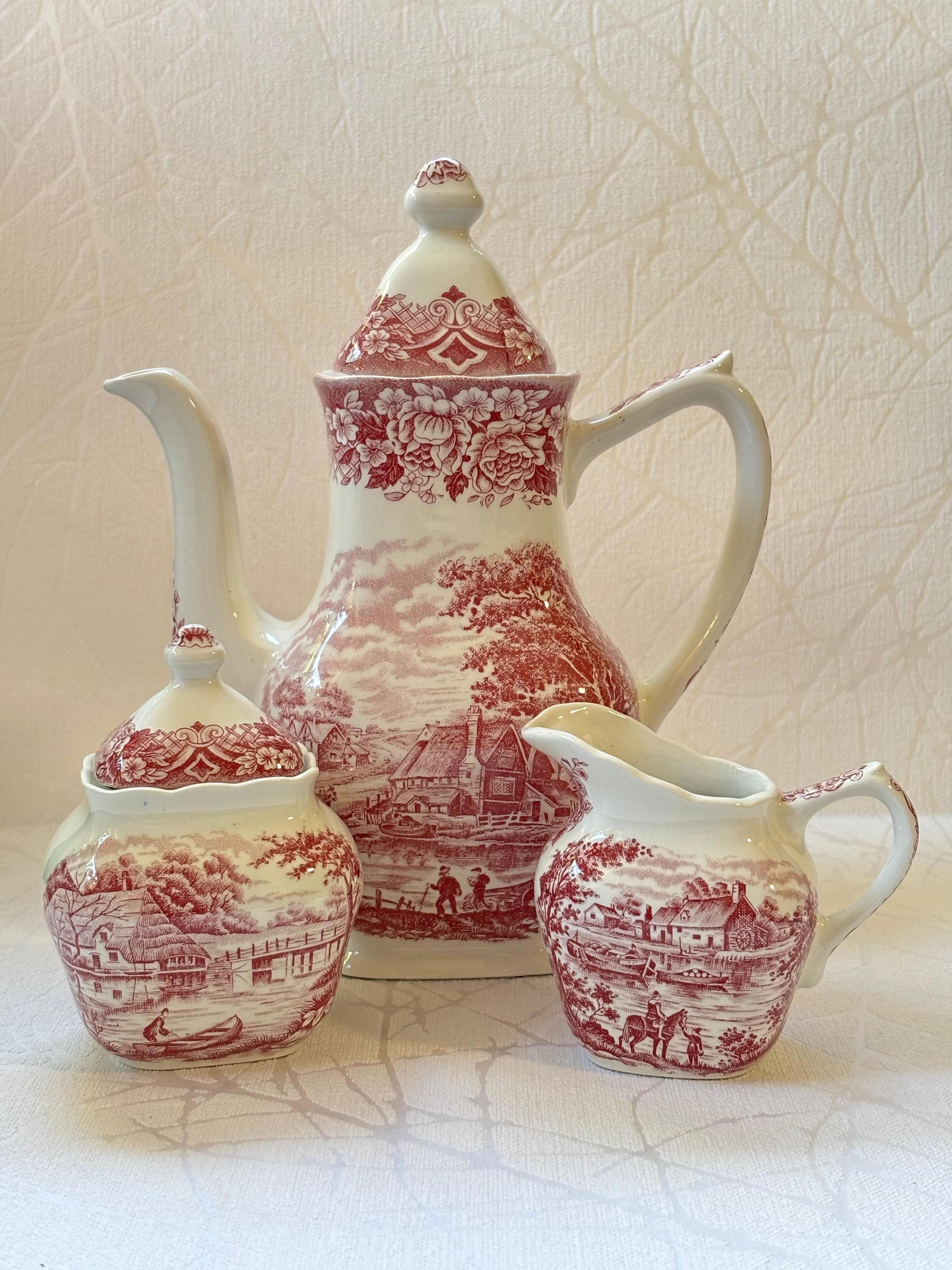 Teapot Plus the Sugar Bowl and the Milk Jug. Homeland