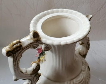 カポディモンテ バロック様式の花飾り付き水差し 1950 年代 - Etsy 日本