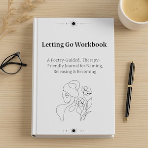 Forgiveness & Healing Journal Printable – Guided Therapy Workbook for Grief, Breakups, Emotional Release | Trauma-Informed PDF