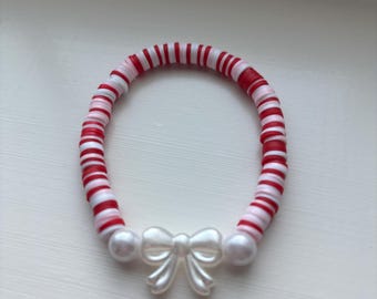 Bow Valentines Day Bracelet!