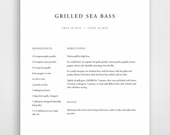 recipe book template recipe binder printable recipe etsy recipe booklet template