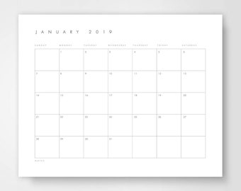 large desk calendar etsy