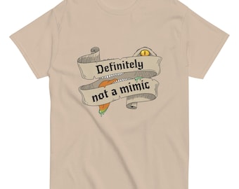 Definitely Not a Mimic • Funny DnD Gift • Dungeon Master T-Shirt