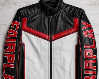 Tolle Fairplay Lederjacke: Handgemachtes Cosplay-Kostüm