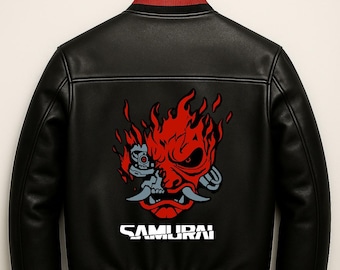 Giacca in pelle da samurai - Streetwear da cosplay per l'uso quotidiano