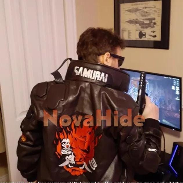 Cyberpunk 2077 samurai jacket - Etsy 日本