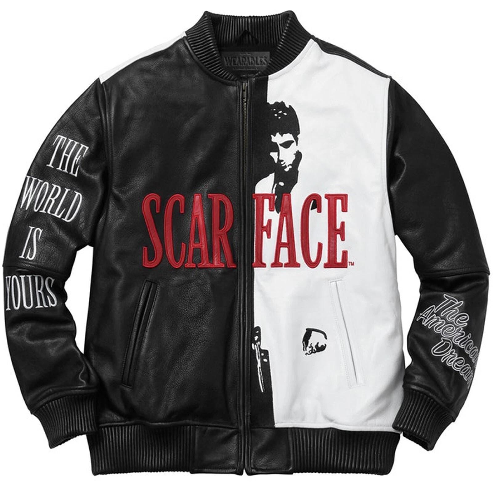 Scarface leather jacket - Etsy 日本
