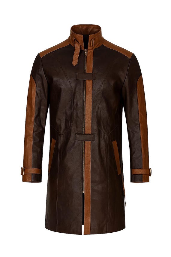 Aiden Pearce WD Leather Trench Coat – Handmade Cosplay 2026 - Etsy