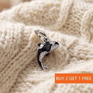 Orca Pandora Charm - Etsy