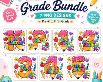 Preppy Back to School Teacher Apple PNG Bundle, Coquette First Day of School Shirt Design Colorful Polka Dot Pre-k 1st/2nd/3rd/4th/5th Grade