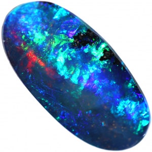 Natural Stunning Solid Boulder Opal from Queensland Australia 5.03ct