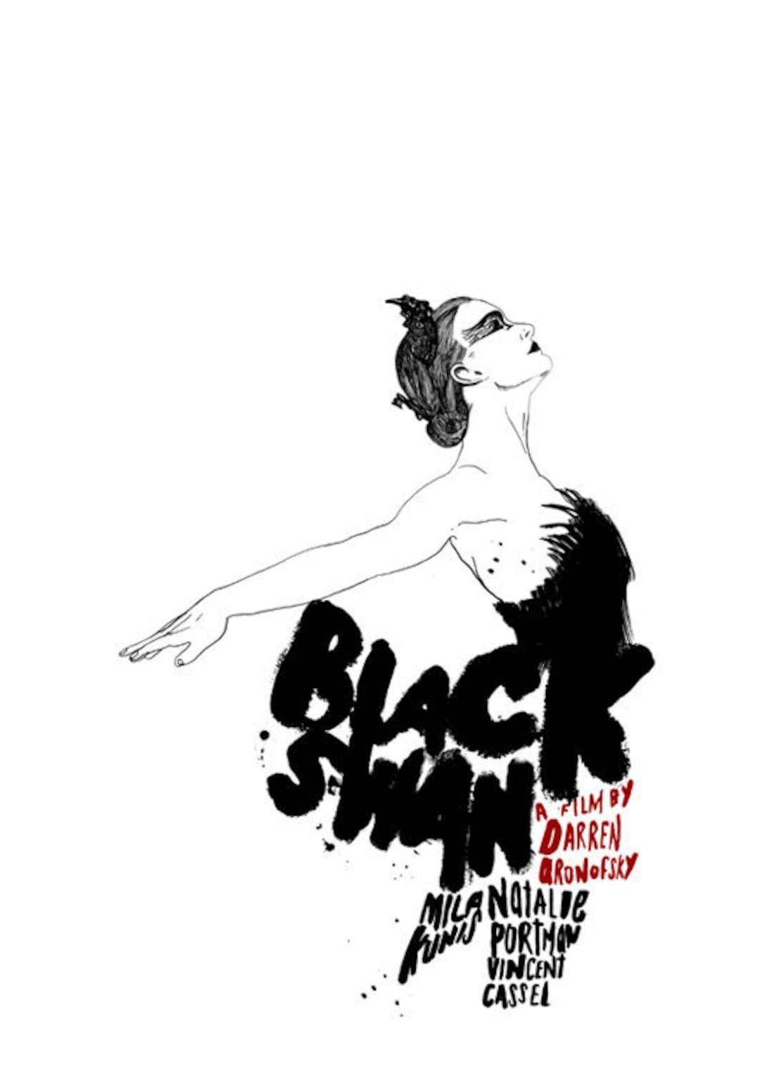 Black Swan Film Poster - Etsy