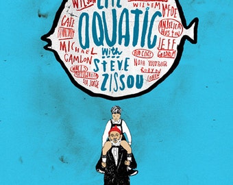 The Life Aquatic with Steve Zissou Film Poster