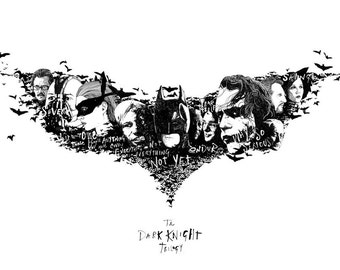 Dark Knight Trilogy Print