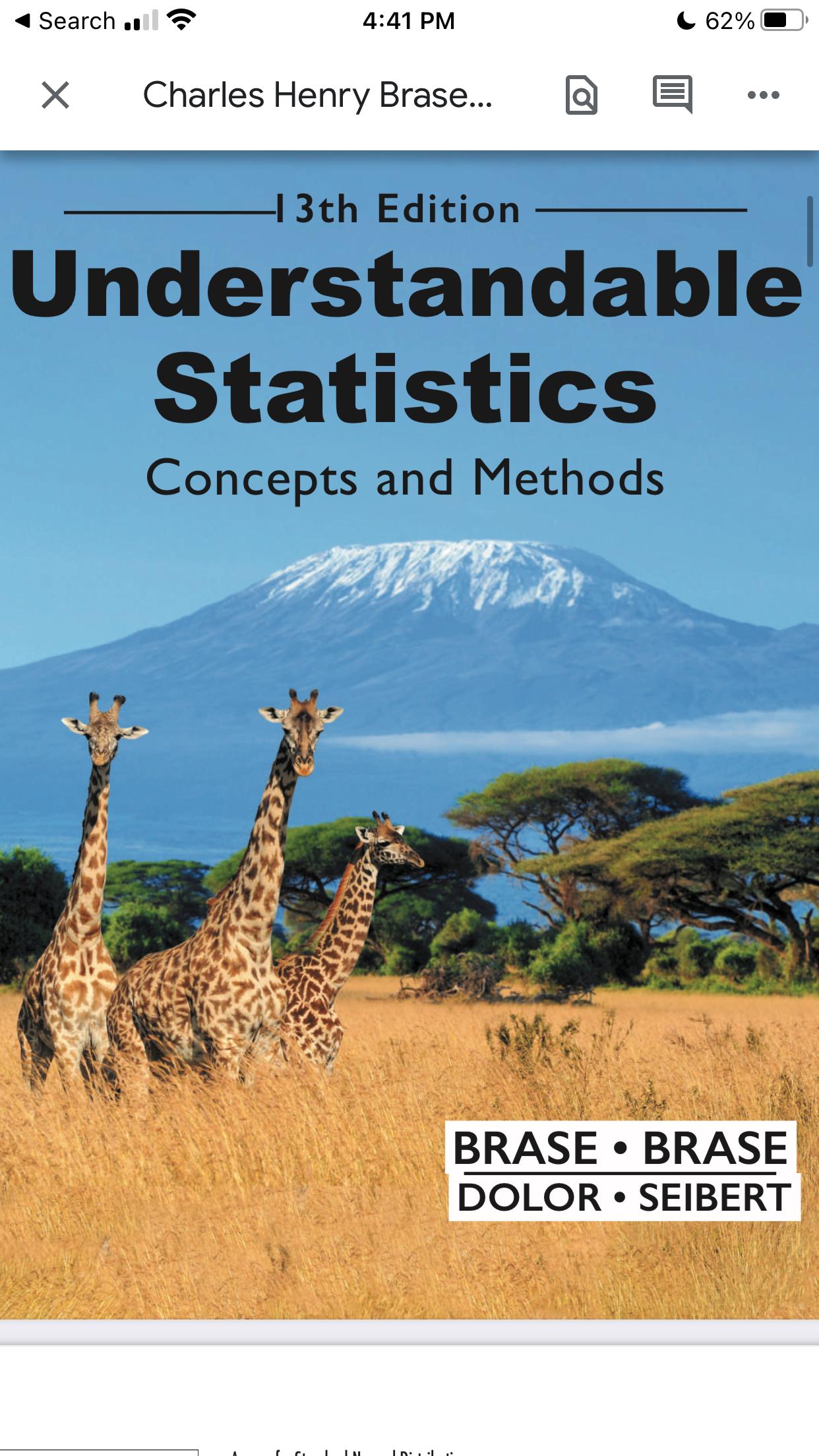 Verständliche Statistik Konzepte und Methoden 13th edition von Charles Henry Brase - Digitale Version