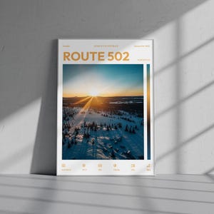 Sweden travel poster | Nordic wall art print, Unique and authentic Scandinavian decor, Framed or unframed