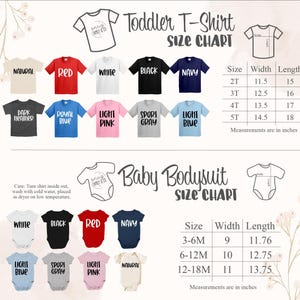 a baby bodysuit size chart for a toddler t - shirt size chart