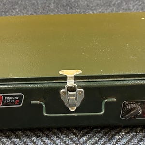 Vintage Coleman 2 Burner Propane Camp Stove Made in USA Model 5423E721 NEW