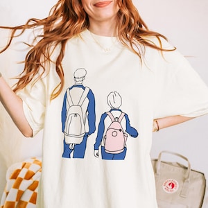 Cozy C-Drama 'To the Beautiful You' Couple Tee | Chinese Artwork Gift for Drama Fans | Unisex Shirt