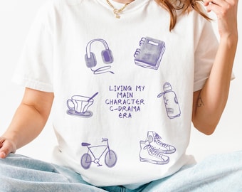 CUSTOM C Drama Shirt, Living My Main Character Era Tee, Personalized Chinese Drama Fan Unisex T Shirt, Cdrama Fan Gift