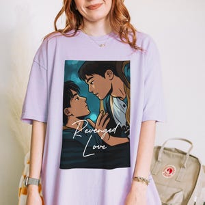 Wu Suo Wei x Chi Cheng Revenged Love Fanart Shirt - Chinese BL Drama Couple Tee for Fans