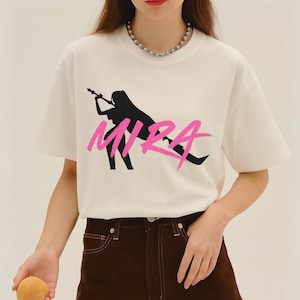 Huntrix Mira Kpop Demon Hunters Inspired T-Shirt | Movie Fan Art Shirt | Gift For Him or Her