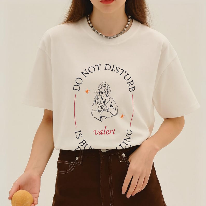 Custom Name Do Not Disturb Falling in Love with Fictional Men Shirt Personalized Unisex Graphic T Shirt Booktok Romance Funny Gift Tee