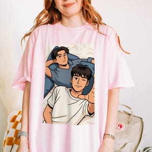 Wu Suo Wei x Chi Cheng Revenged Love Fanart Shirt - Chinese BL Drama Couple Tee for Fans