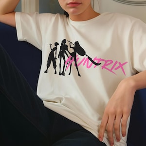 Huntrix Kpop Dämonenjäger inspiriert T-Shirt | Film Fan Art Shirt | Geschenk für Sie oder Ihn