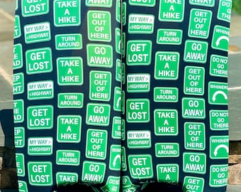 Prêt à expédier : Guêtres de gardien de but d'intérieur Himorous Signs en spandex lisse, taille M/L