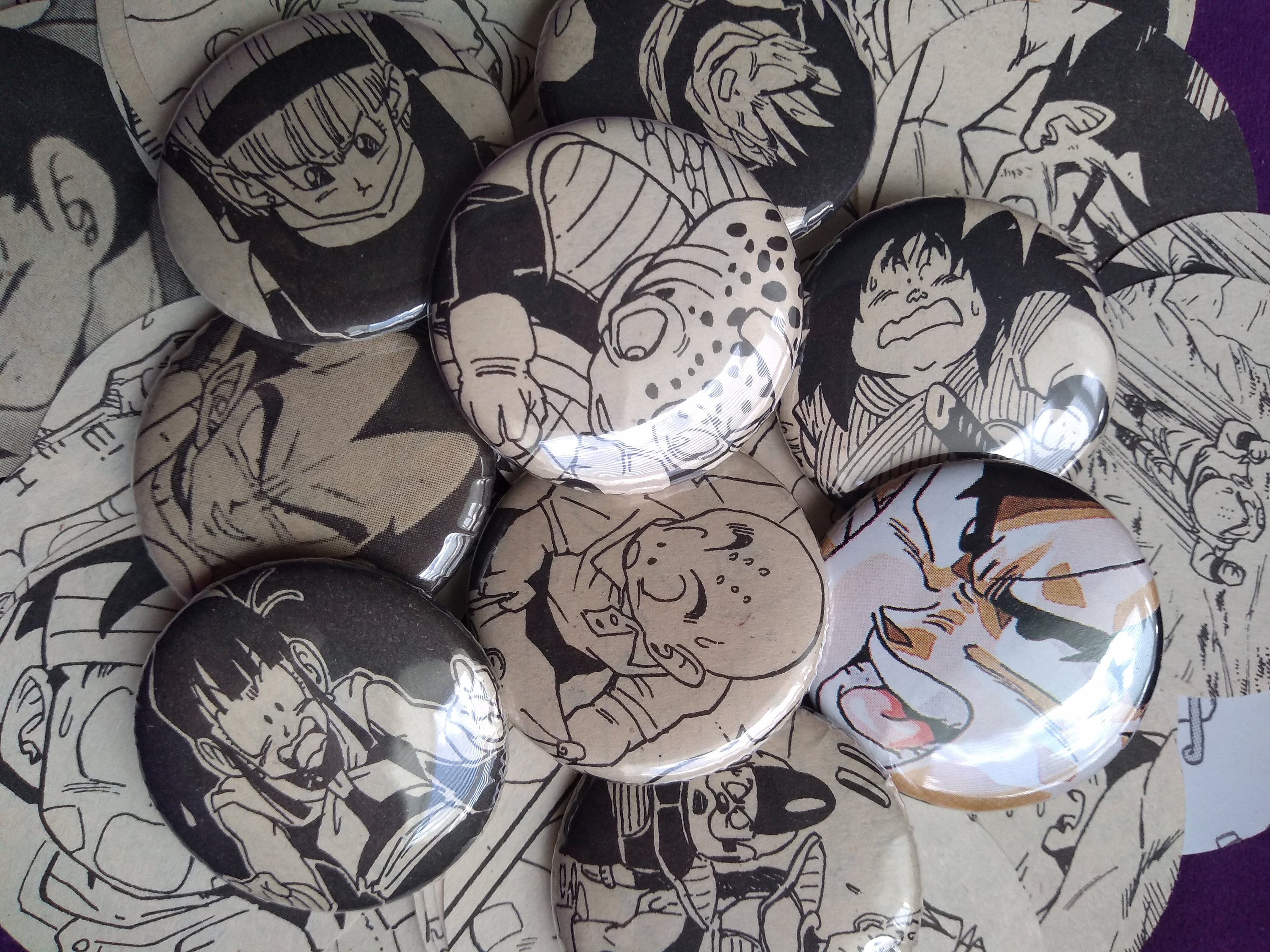 Agarra La Bolsa Dragon Ball Z Pins Etsy