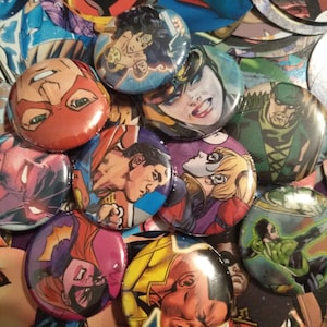 Grab Bag DC Comics Pins!