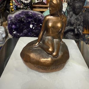 Kleine zeemeermin uit het midden van de eeuw Kopenhagen, Denemarken
