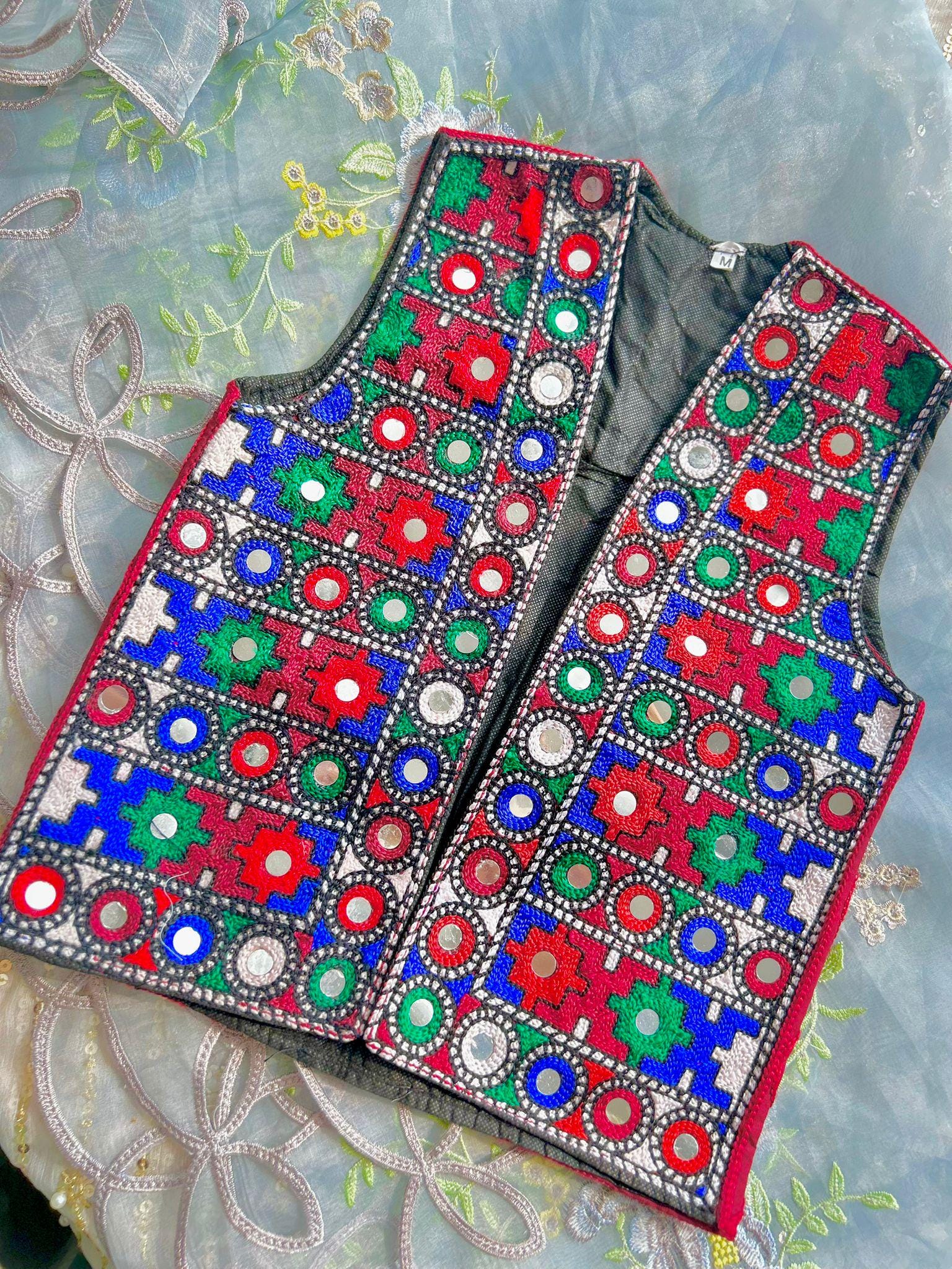 Green Embroidered Waistcoat UK