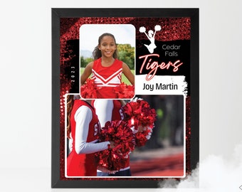 Memory Mate Template for Canva - Beautiful template to showcase the cheerleaders!