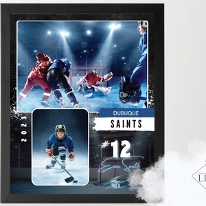 Hockey Memory Mate-sjablonen voor Canva - Prachtig sjabloon om je hockeyspelers te laten zien!