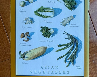 Asian Vegetables  - Cook's Illustrated back cover