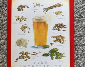 Beer Ingredients - Cook's Illustrated back cover