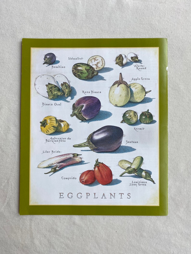 Eggplants Cook's Illustrated back cover image 1