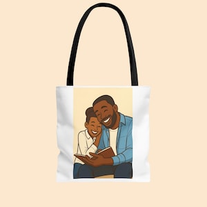 Bolsa de tela personalizada con dibujos animados de tu foto – Bolsa de lona personalizada – Idea de regalo única