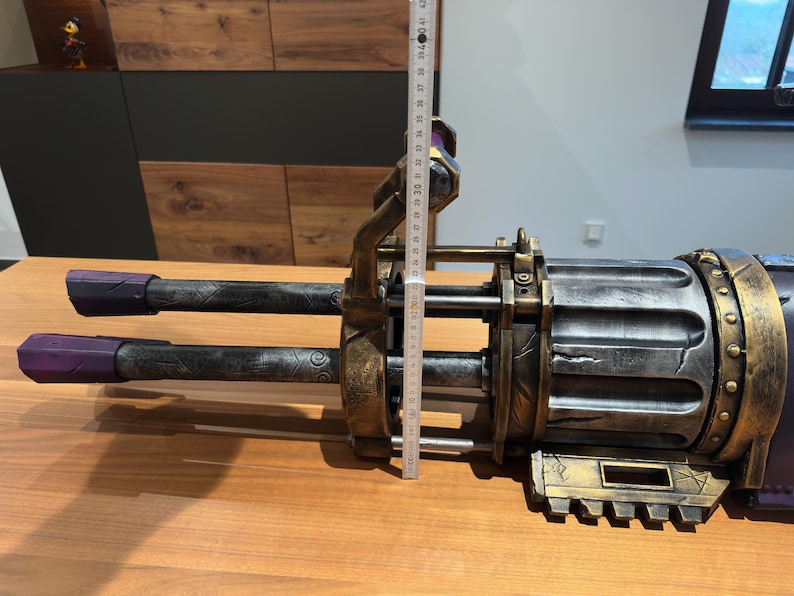 Arcane-inspired Jinx Pow Pow Minigun | Cosplay Prop 3d-printed Minigun ...