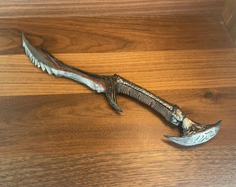 Skyrim inspired Daedric dagger | life-size realistic 3D-printed dagger | con-ready cosplay prop | display decor