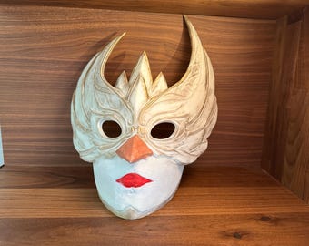 Lies of P inspired White Lady's Mask | life-size realistic 3D-printed mask | con-ready cosplay prop | display decor