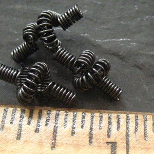 Hand Coiled Beads Your Choice of Color Quantity 3 image 4