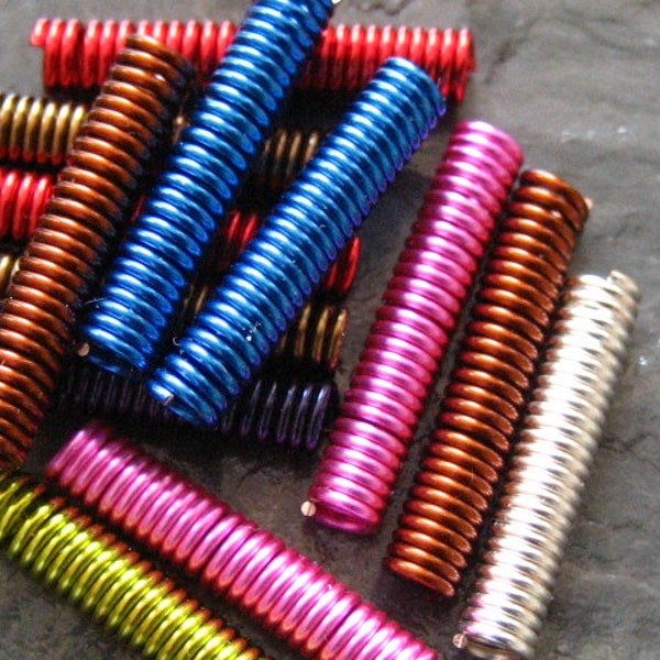 Bracelet Straight Wire Coils Your Choice of Color Quantity 6