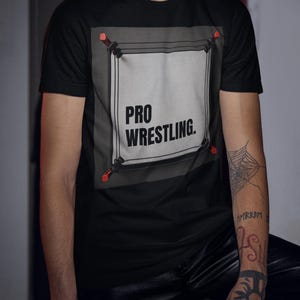 Pinfall Prints Pro Wrestling Ring Tee - Unisex Wrestling Fan Shirt, Wrestling Gift Top, Wrestling Apparel
